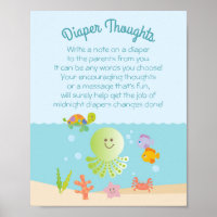 Unter dem Sea Baby Shower Windsurfing Thunfischspi