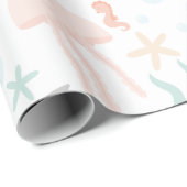 Unter dem Sea Baby Wrapping Paper Geschenkpapier (Rolleneckpunkt)