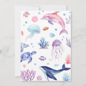 Unter dem "Sea Birthday Time Capsule Message Card" Dankeskarte (Rückseite)