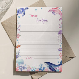 Unter dem "Sea Birthday Time Capsule Message Card" Dankeskarte