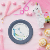Unter dem Sea Blue Whale Birthday Party Pappteller (Party)