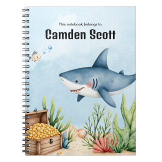 Unter dem Sea Kids Spiral Notebook Notizblock