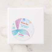 Unter dem Sea Mermaid Baby Dusche Party Geschenkanhänger (Beispiel)