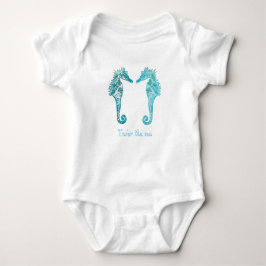 Unter dem Seebaby-Jersey-Bodysuit weiß Baby Strampler