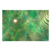 Unter dem smaragdgrünen Foto drucken (Vorne)