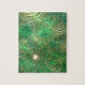 Unter dem smaragdgrünen Puzzle (Vertikal)