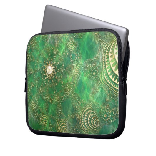Unter dem Smaragdmeerschläfchen Laptopschutzhülle (Vorderseite Links)