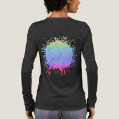Unter dem Spectrum-Schleier Tri-Blend Shirt (Rückseite)