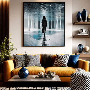Unter dem Spiegel des Wassers Poster