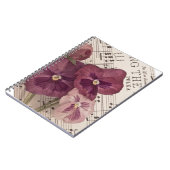 Unter dem Stiefmütterchen Notizblock (Linke Seite)