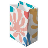 Unter dem Thema "Palms Sommer" Mittlere Geschenktüte (Vorderseite Schrägansicht)