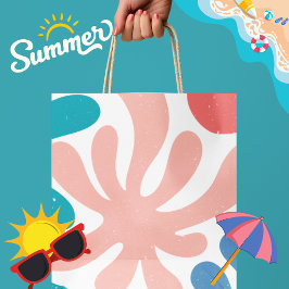 Unter dem Thema "Palms Sommer" Mittlere Geschenktüte
