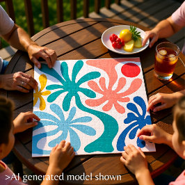 Unter dem Thema "Palms Sommer" Puzzle