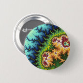 Unter dem Wald - Fraktal-Knopf Button (Vorne & Hinten)