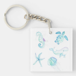 Unter dem Wasser Schlüsselanhänger