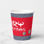 Unter dem Weihnachtsbaum Pappbecher (Rückseite)