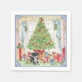 Unter dem Weihnachtsbaum Serviette (Vorderseite)