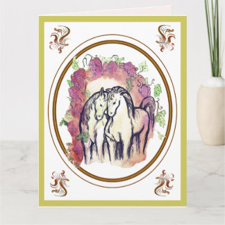 Unter dem Wein Karte