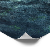 Unter dem Wellendruck Poster (Ecke)