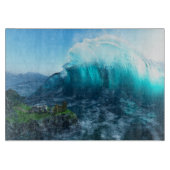 Unter dem Wellenschneider Schneidebrett (Vorderseite)