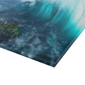 Unter dem Wellenschneider Schneidebrett (Ecke)