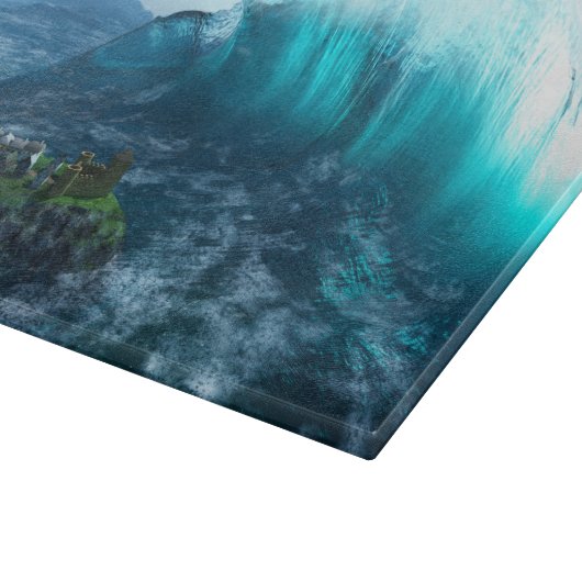 Unter dem Wellenschneider Schneidebrett (Ecke)