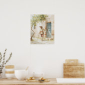 Unter dem Zitronenbaum - Eine zeitlose Pause Poster (Küche)