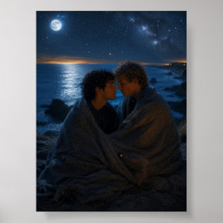 Unter demselben Mond | Gay Art Project Poster