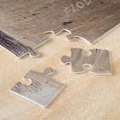 Unter den Aspens Two Wolves in Winter Snow Art Puzzle (Seite)