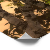 Unter den Bäumen Poster (Ecke)