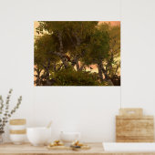 Unter den Bäumen Poster (Küche)