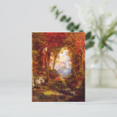 Unter den Bäumen Postkarte (Stehend Vorderseite)