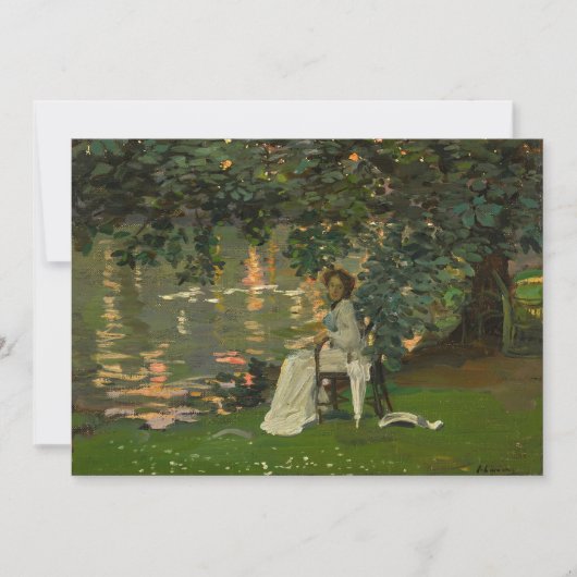 Unter den Bäumen, Ranelagh | Sir John Lavery (Vorderseite)