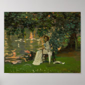 Unter den Bäumen, Ranelagh | Sir John Lavery Poster (Vorne)