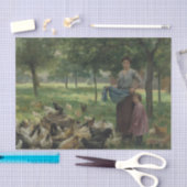 Unter den Bäumen von Therese Cotard-Dupre Seidenpapier (Handwerk)