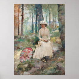 Unter den Birken CC0954 Albert Edelfelt Small Poster