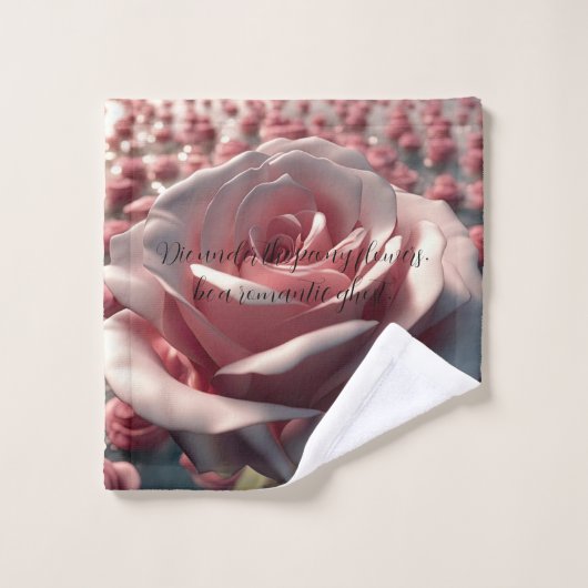 Unter den Blume des Erdballs die, sei ein romantis Waschlappen (Waschlappen)