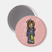 unter den Decken zum Leben erweckt. Magnet (Vorderseite/Rückseite)