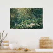 Unter den Dock-Blätter: Der Traum eines Abends Poster (Küche)