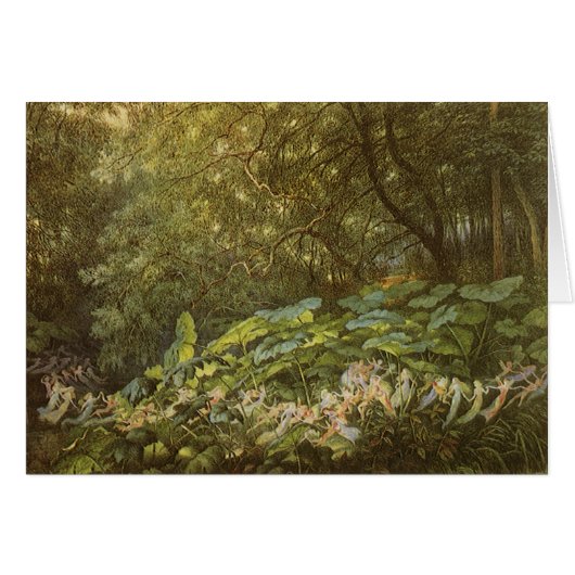 Unter den Dock-Blätter von Richard Doyle, Fairy Ar (Vorderseite (Horizontal))