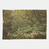 Unter den Dock-Blätter von Richard Doyle, Fairy Ar Geschirrtuch (Horizontal)