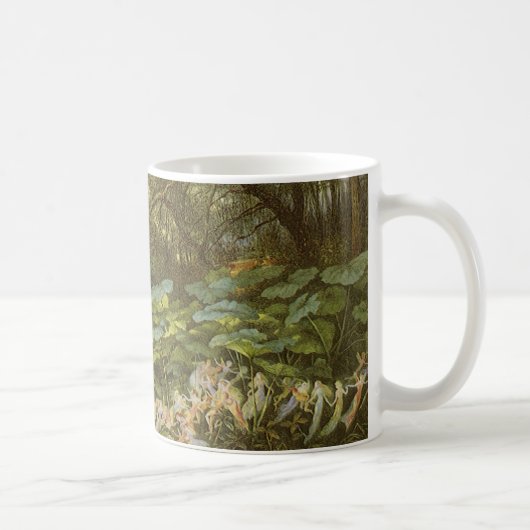 Unter den Dock-Blätter von Richard Doyle, Fairy Ar Kaffeetasse (Rechts)