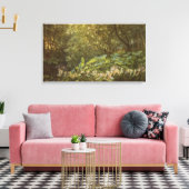 Unter den Dock-Blätter von Richard Doyle, Fairy Ar Leinwanddruck (Insitu (Wohnzimmer))