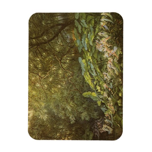 Unter den Dock-Blätter von Richard Doyle, Fairy Ar Magnet (Vertikal)