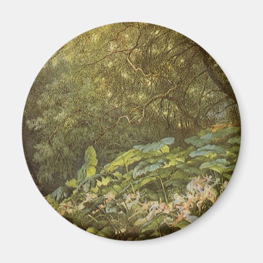 Unter den Dock-Blätter von Richard Doyle, Fairy Ar Magnet (Vorne)