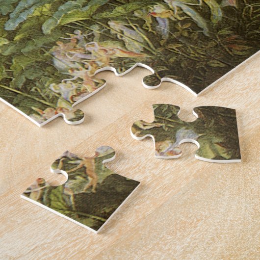 Unter den Dock-Blätter von Richard Doyle, Fairy Ar Puzzle (Seite)