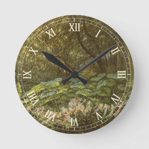 Unter den Dockblättern von Richard Doyle, Feenkuns Runde Wanduhr