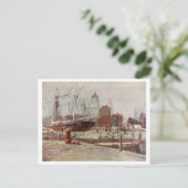 Unter den Docks, Liverpool, Merseyside, England Postkarte (Stehend Vorderseite)