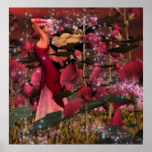 Unter den Hollyhocks Poster (Vorne)