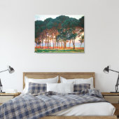Unter den Kiefern, von Claude Monet Leinwanddruck (Insitu (Schlafzimmer))